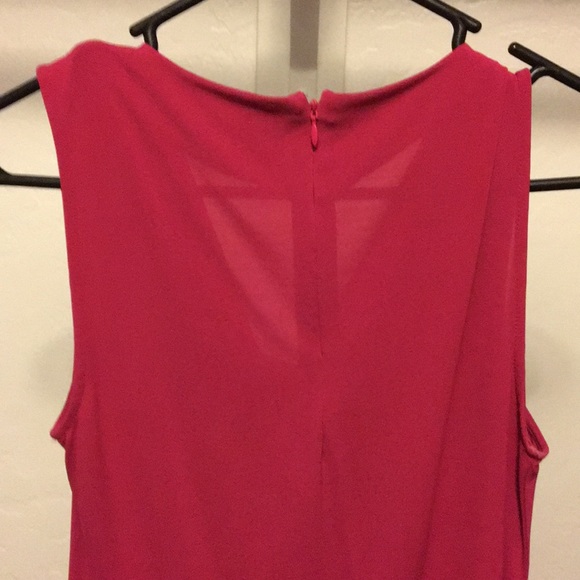 Pink Drape Front Top - Picture 4 of 4